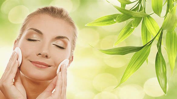 facial skin renewal with cream