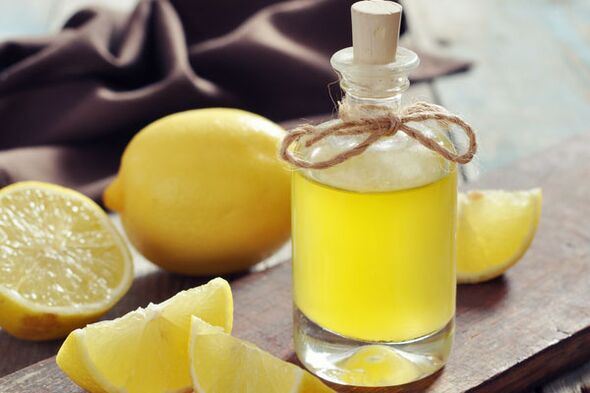 lemon oil for skin renewal
