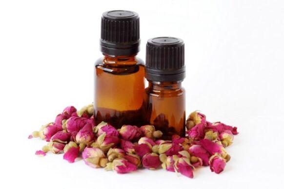 rose essential oil for skin renewal